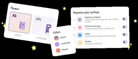 Customize your journal