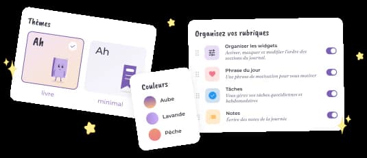 Personnalisez votre journal