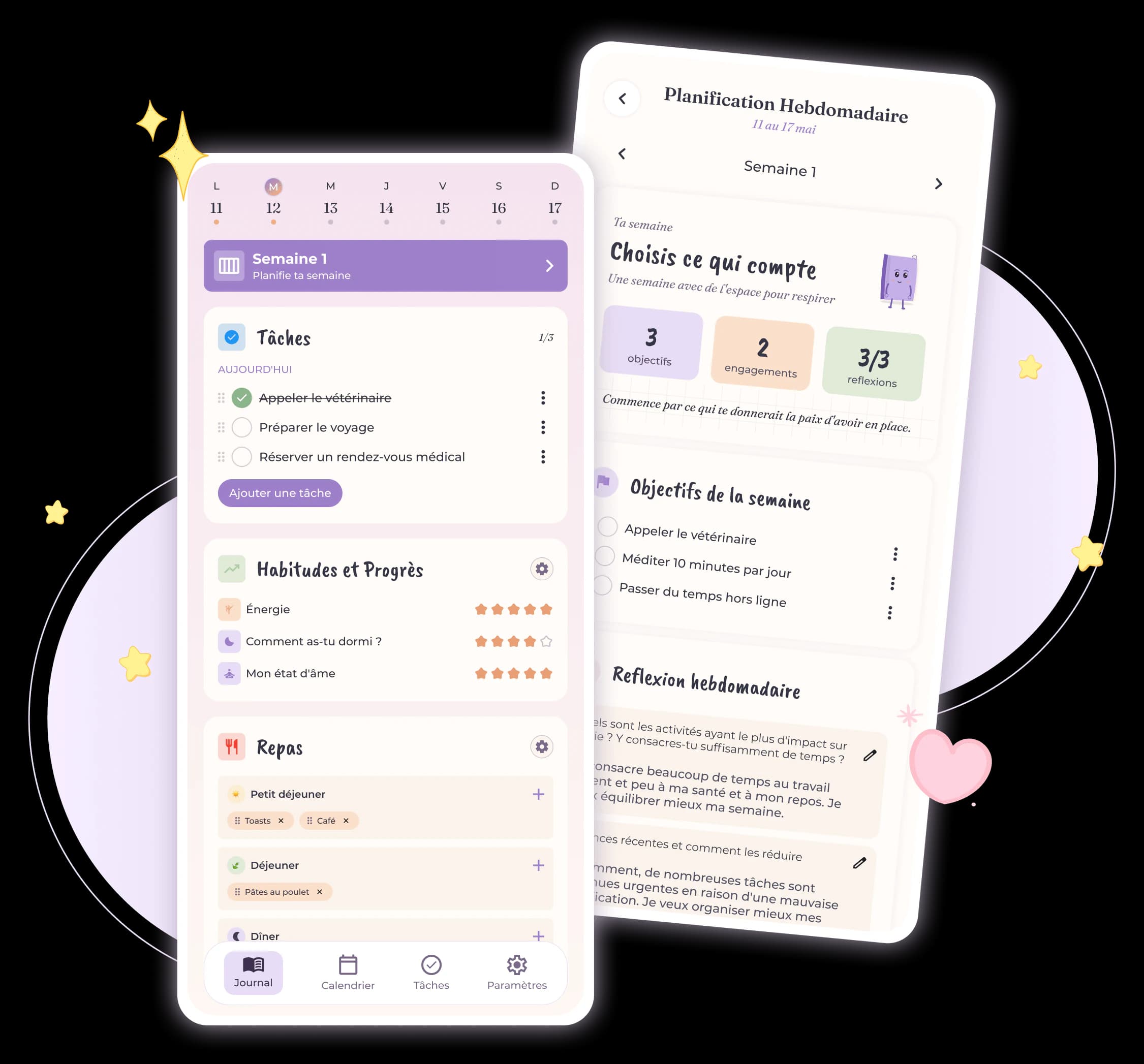 YouDailyPlan pour Android : planificateur quotidien et suivi des habitudes