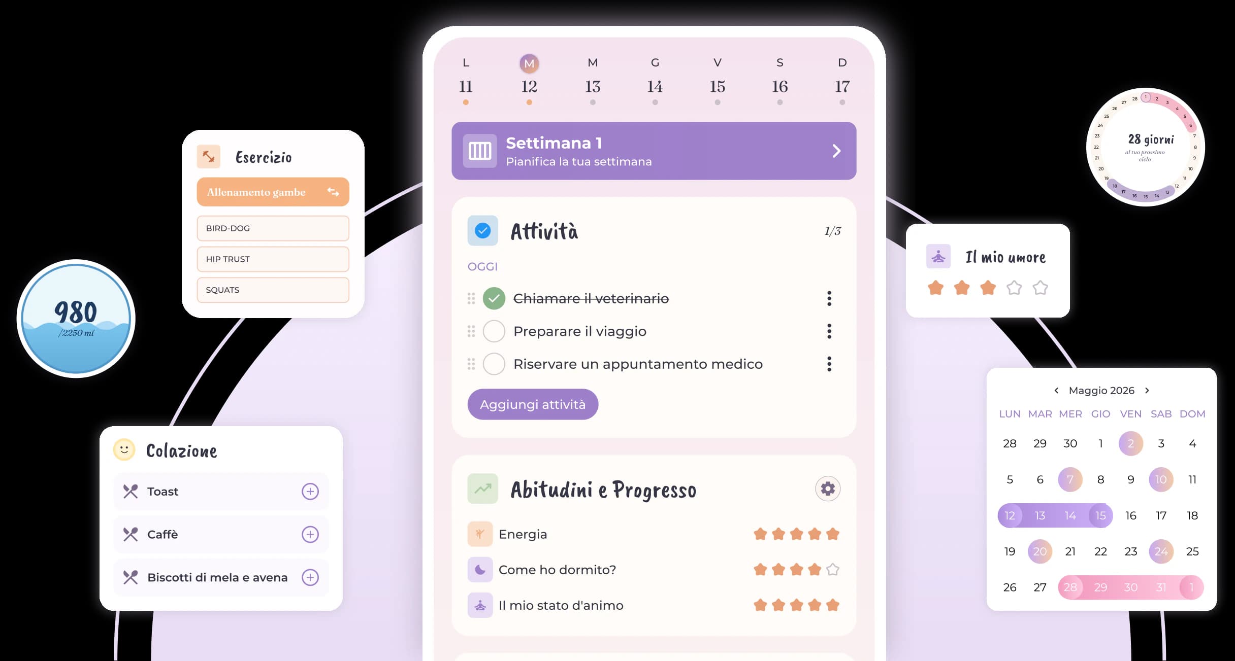 Organizza la tua vita in un unico posto — YouDailyPlan